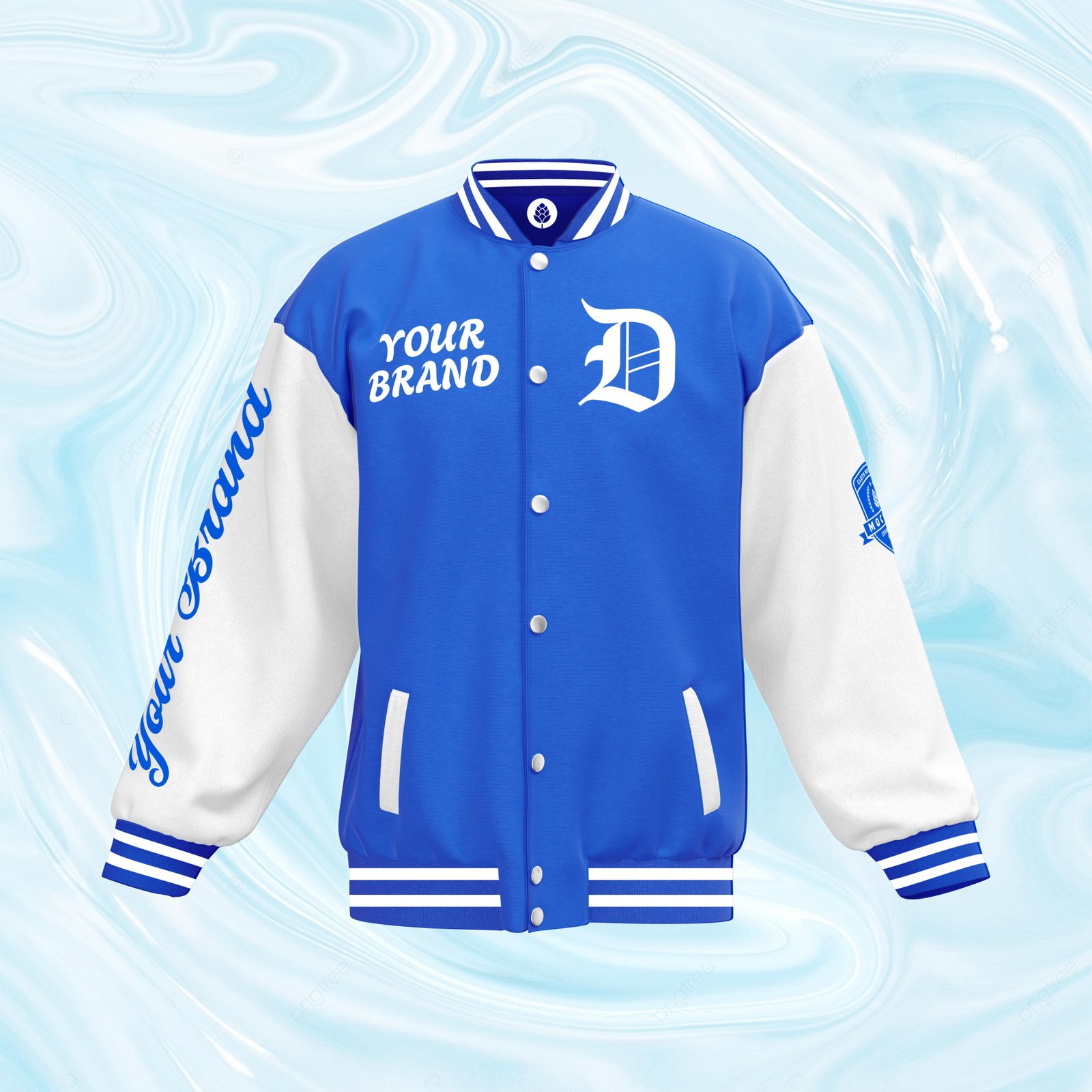 Oversized Varsity jacket - Unisex Jacket